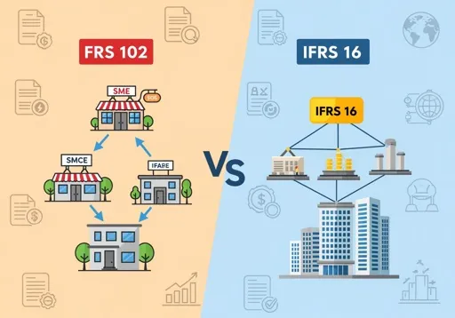 FRS 102 vs IFRS 16